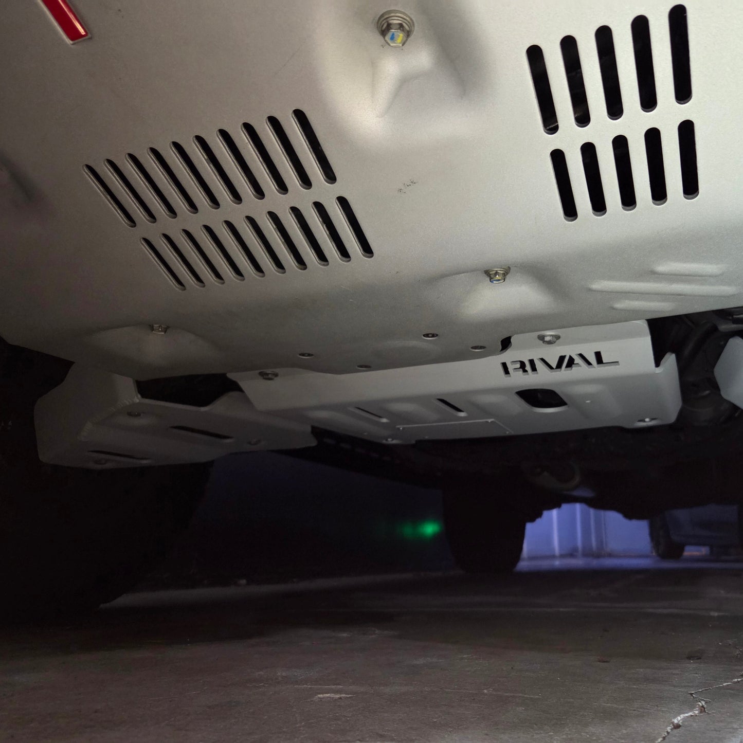 RIVAL Aluminum TRD Connection Skid Plate 2010-2024 Toyota 4Runner 5Gen - RIVAL USA INC.