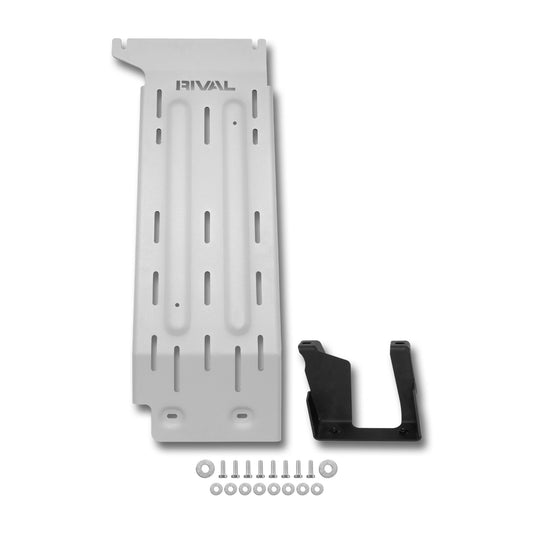 RIVAL Aluminum Catalytic Converter Skid Plate 2022-2025 Ford Maverick Hybrid 2WD ONLY - RIVAL USA INC.