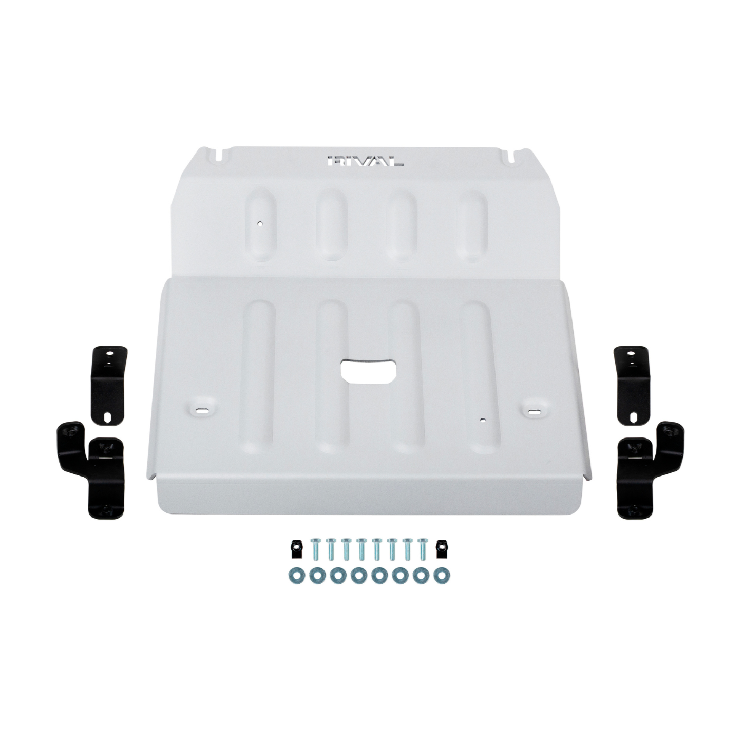 RIVAL Aluminum Transmission Skid Plate 2023-2025 Ford Sprinter AWD - RIVAL USA INC.