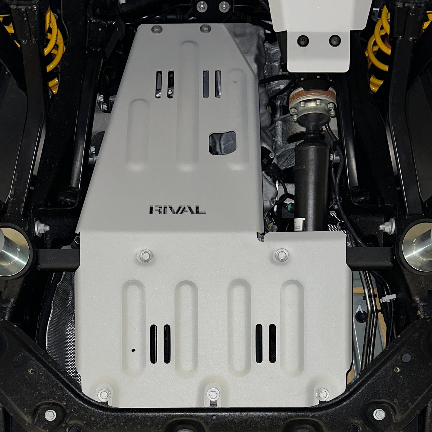 RIVAL Gen2 Aluminum Engine Transmission Catalytic Converter Skid Plate Ineos Grenadier And Quartermaster - RIVAL USA INC.