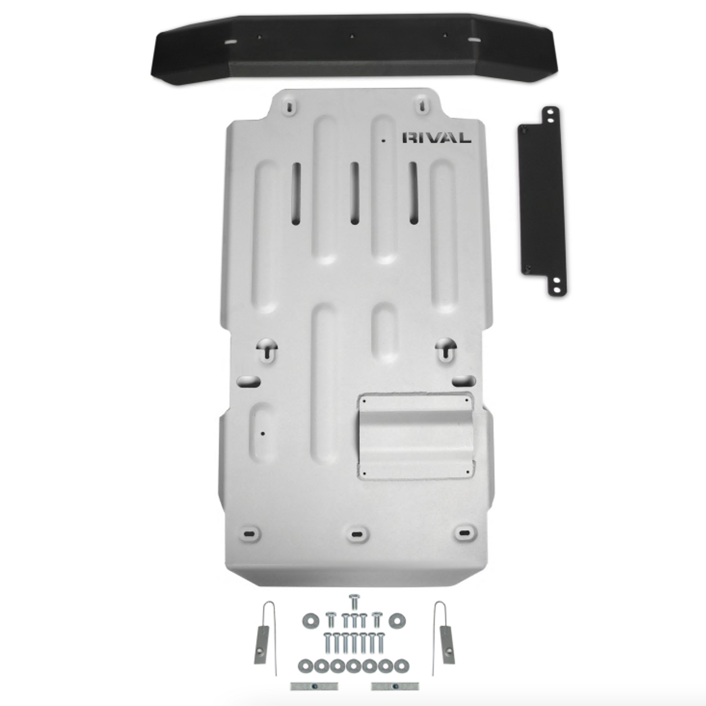 RIVAL Aluminum Transmission Transfer Case Skid Plate 2010-2024 Toyota 4Runner 5Gen