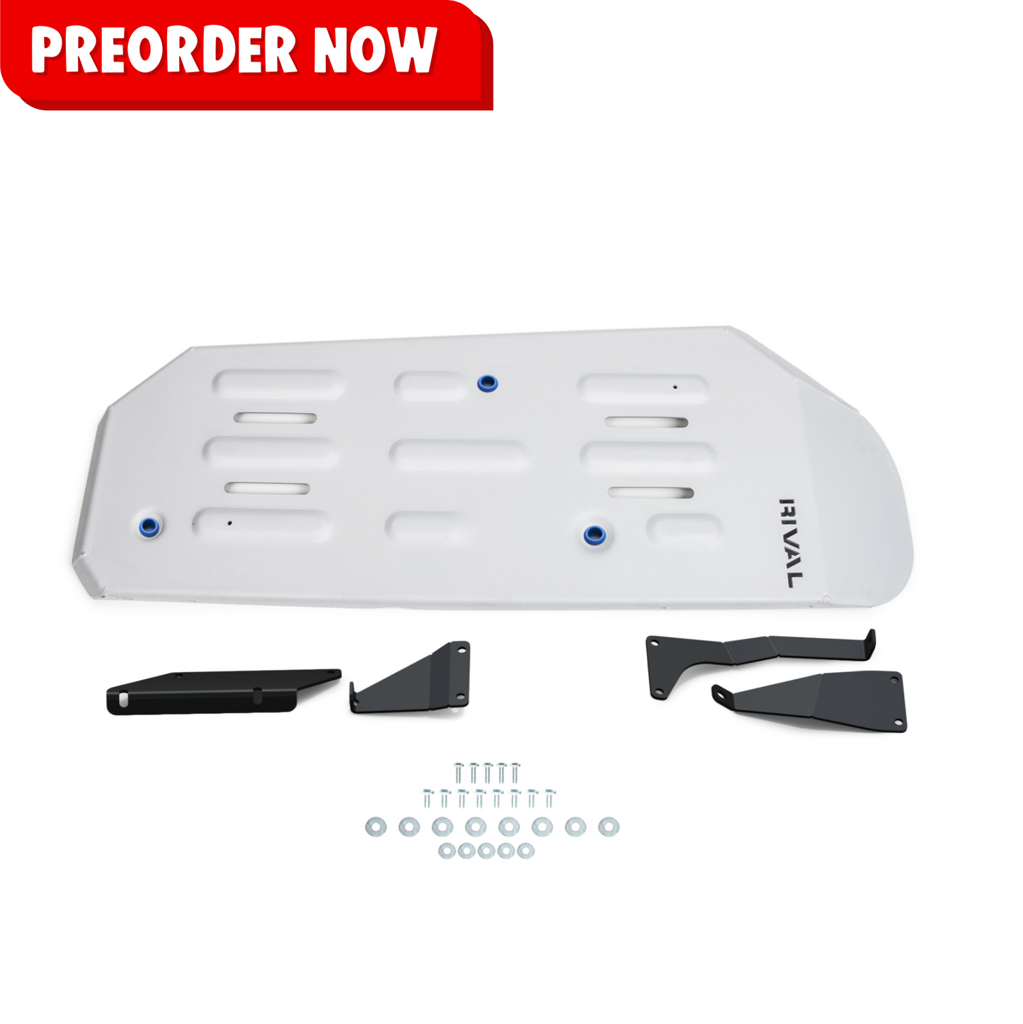 RIVAL Aluminum Gas Tank Skid Plate 2010-2024 Toyota 4Runner 5th Gen | Lexus GX470 - RIVAL USA INC.