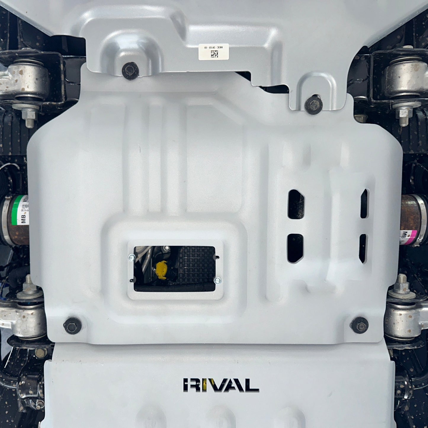 RIVAL Aluminum Engine Skid Plate 2024-2025 Ford Ranger 2024-2025 Ford Ranger Raptor 2021-2025 Ford Bronco 2Door 4Door - RIVAL USA INC.