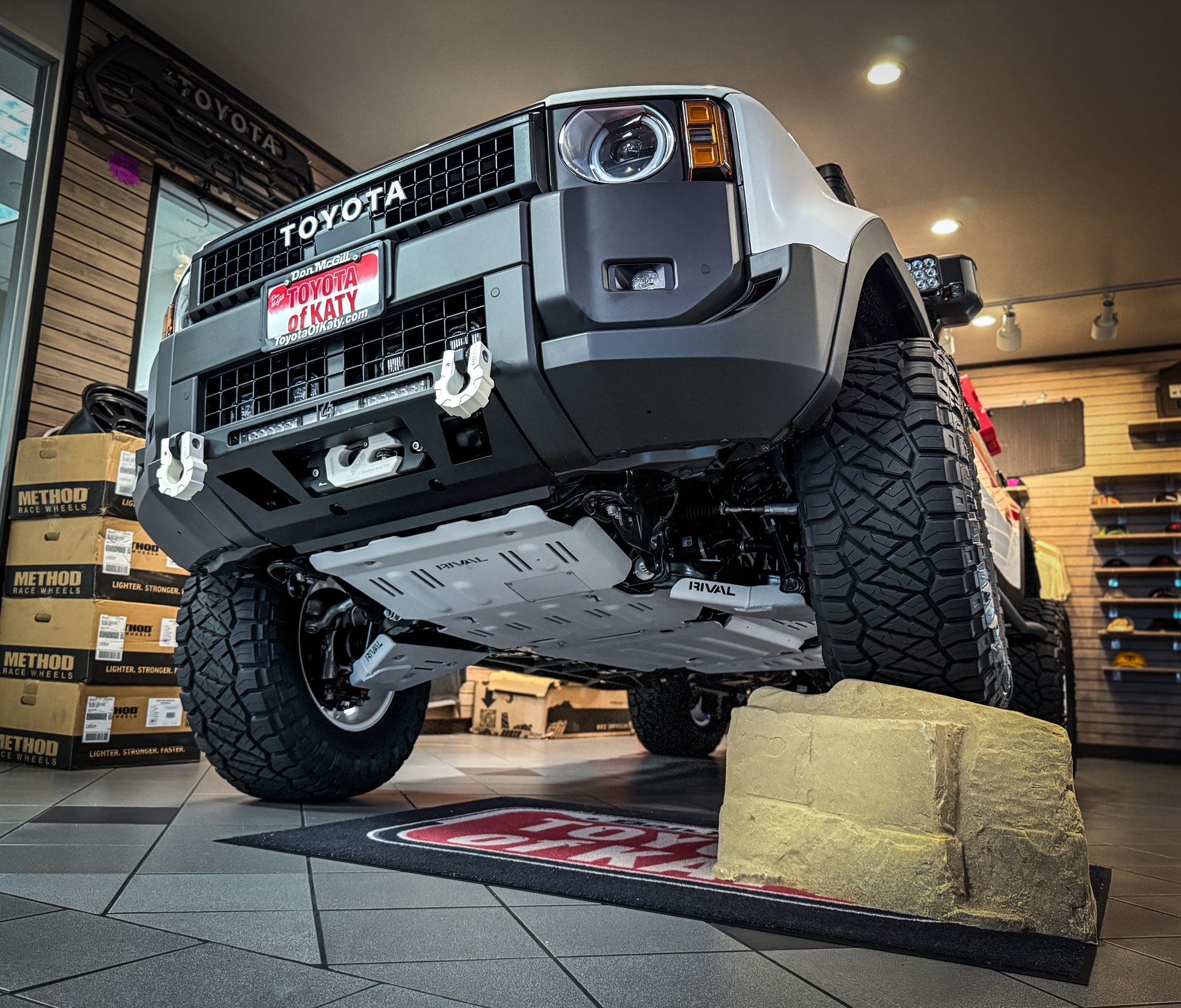 RIVAL Aluminum Engine Skid Plate 2024-2025 Toyota Tacoma 4Gen 2024-2025 Toyota Land Cruiser 2025 Toyota 4Runner 6Gen - RIVAL USA INC.