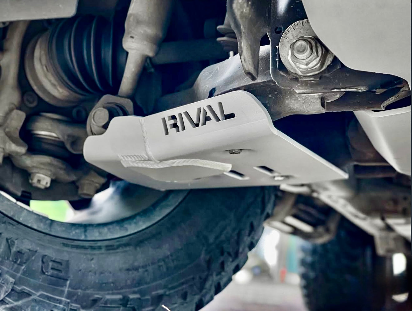 RIVAL Aluminum Lower Control Skid Plate 2024 Toyota Land Cruiser | 2024 Lexus GX550 | 2025 Toyota 4Runner 6Gen - RIVAL USA INC.