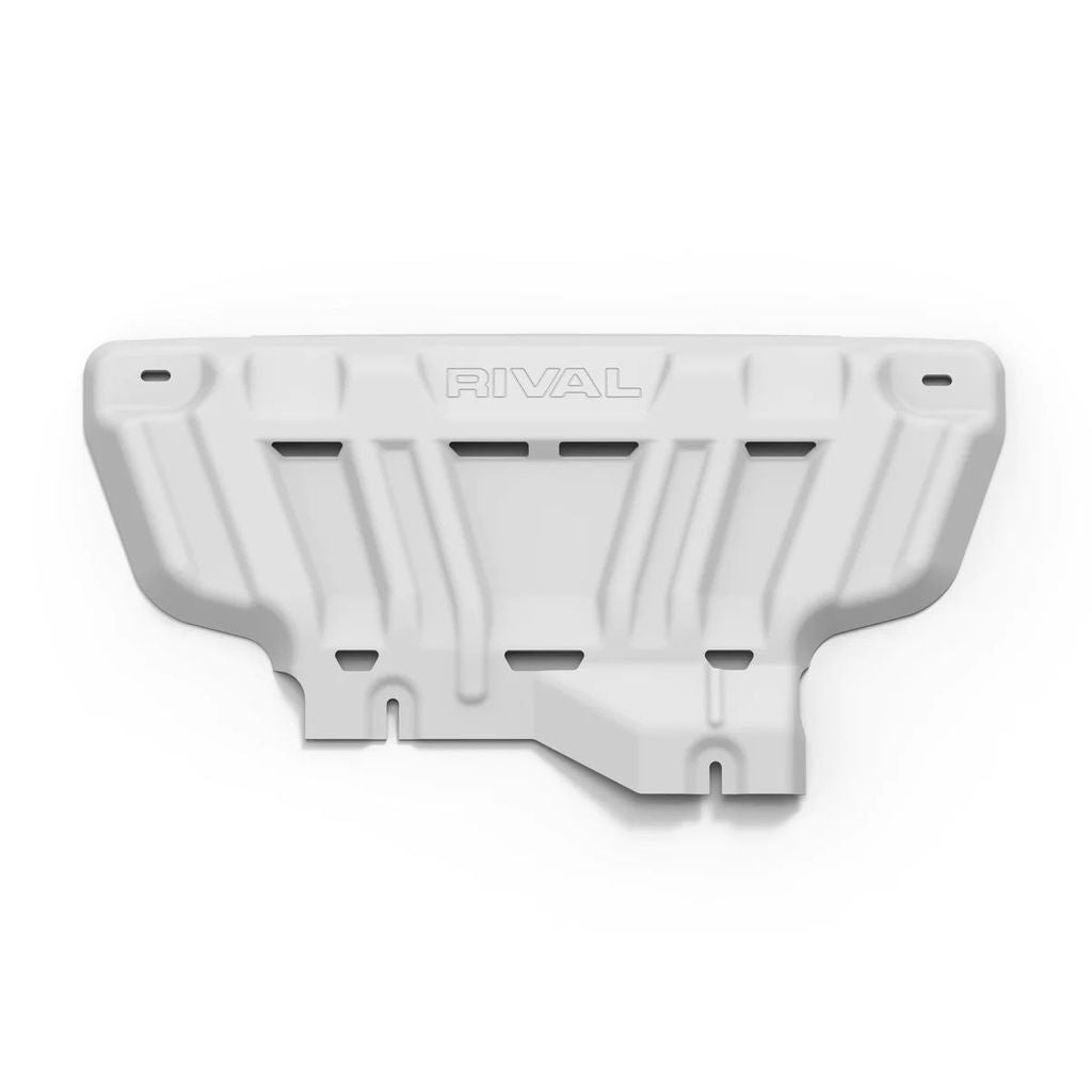 RIVAL Aluminum Radiator Skid Plate 2024-2025 Ford Ranger non-FX4 - RIVAL USA INC.