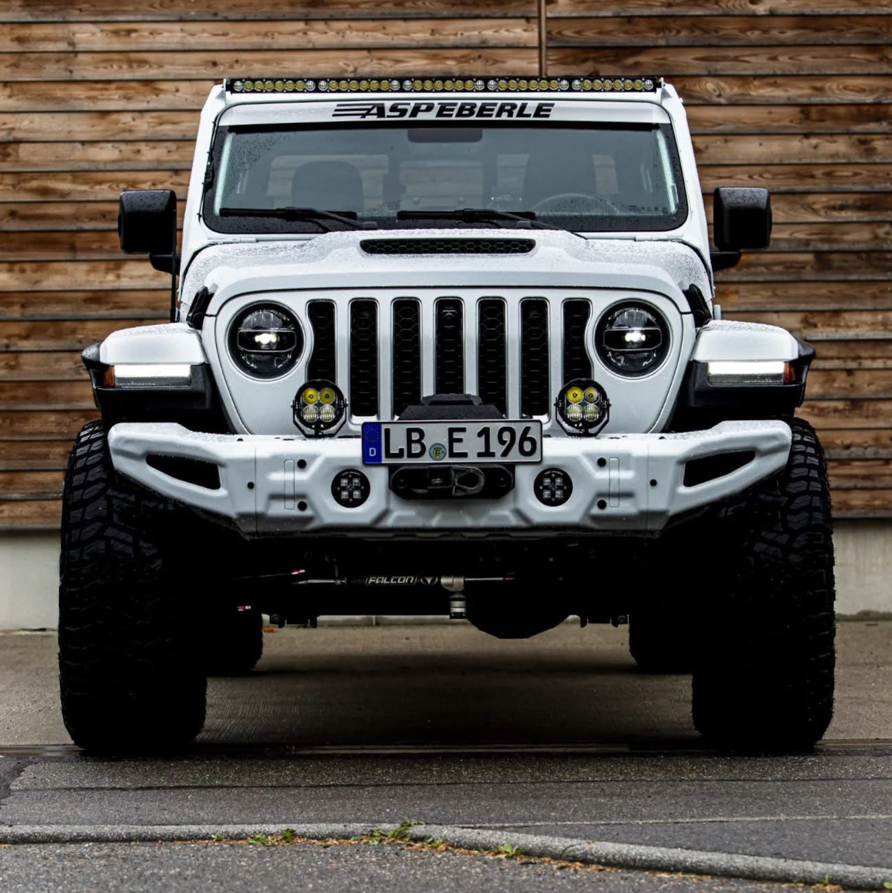 RIVAL Gen2 Front Stamped Steel Full-Width Bumper 2018-2025 Jeep Wrangler JL including 392 2007-2018 Jeep Wrangler JK 2020-2025 Jeep Gladiator including Mojave
