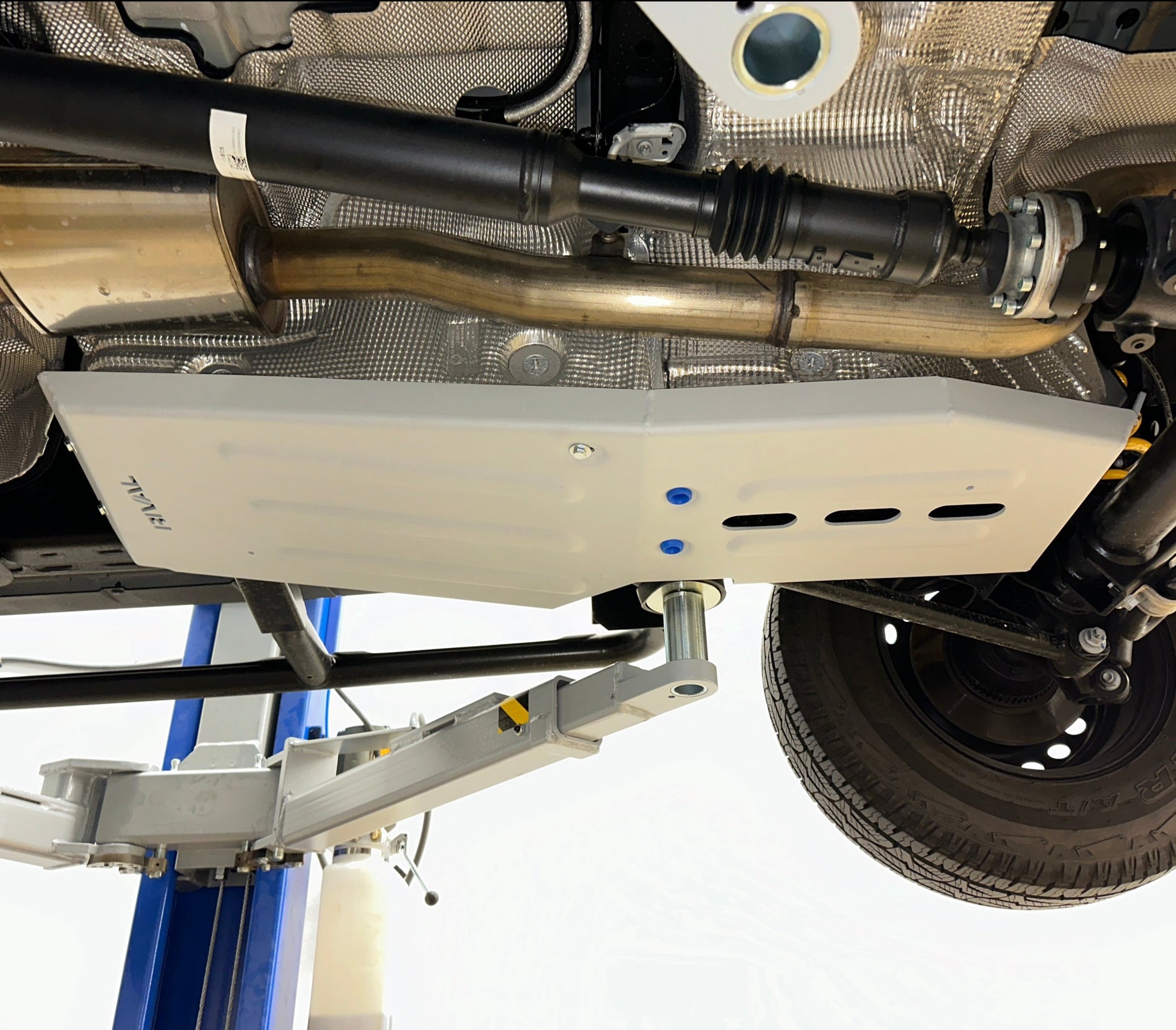 RIVAL Aluminum Gas Tank Skid Plate Ineos Grenadier And Quartermaster - RIVAL USA INC.