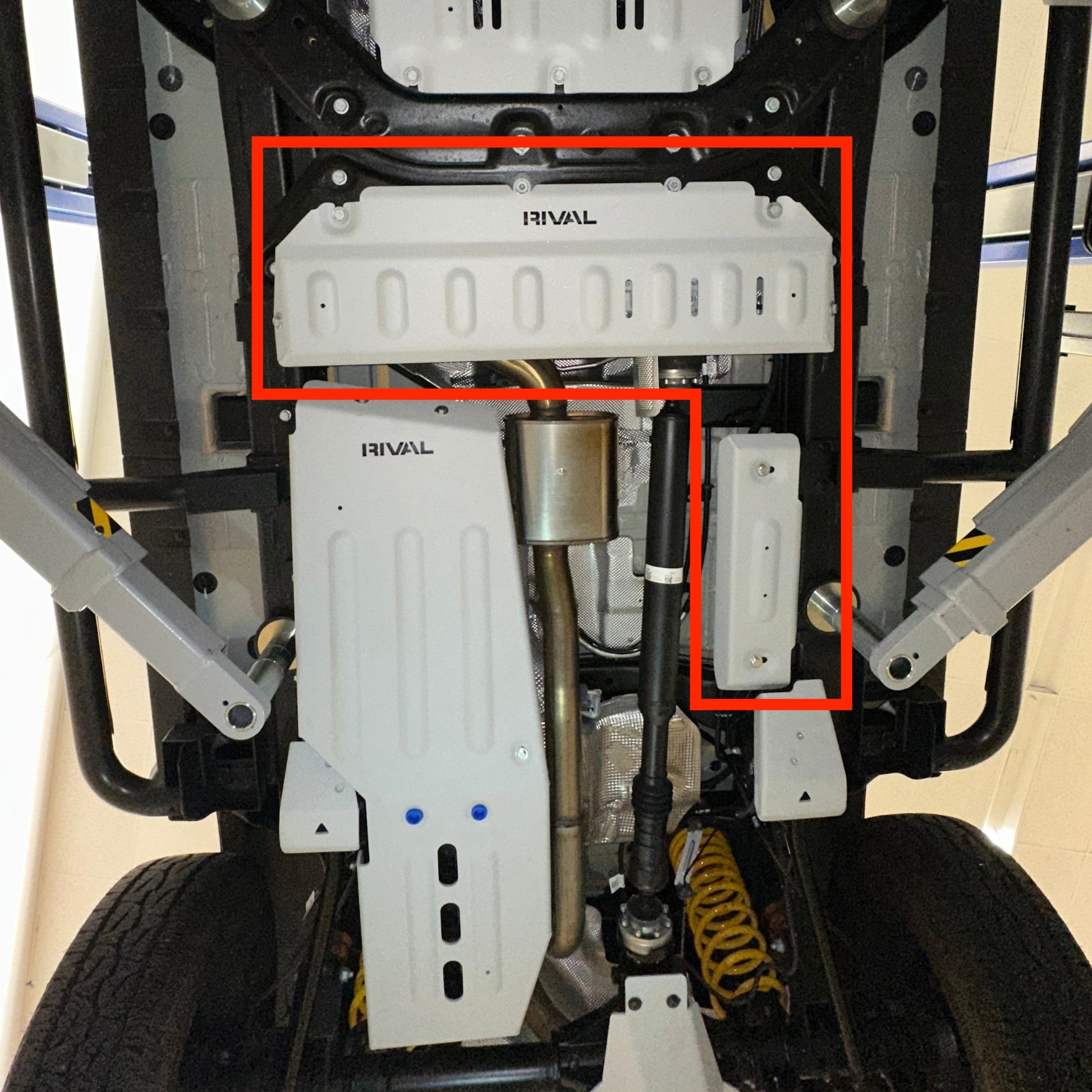 RIVAL Gen2 Aluminum Transfer Case Skid Plate Ineos Grenadier And Quartermaster - RIVAL USA INC.