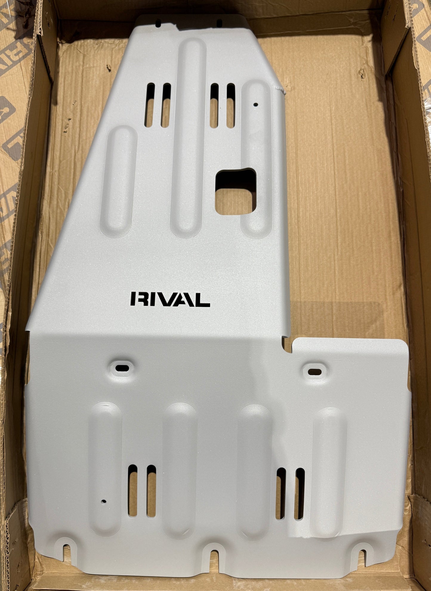 Open Box RIVAL Gen2 Aluminum Engine Transmission Catalytic Converter Skid Plate Ineos Grenadier | Ineos Quartermaster - RIVAL USA INC.