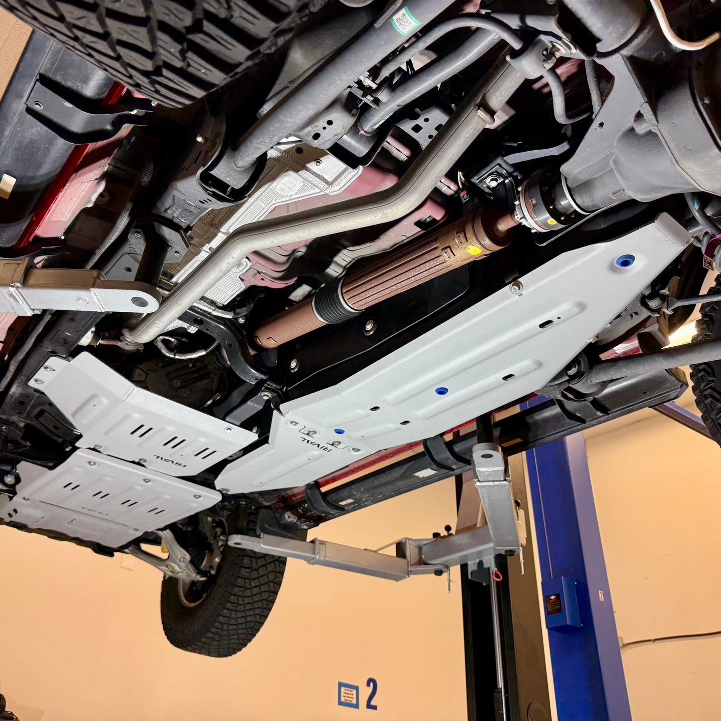 RIVAL Gas Tank Skid Plate 2021-2025 Ford Bronco 4Door - RIVAL USA INC.