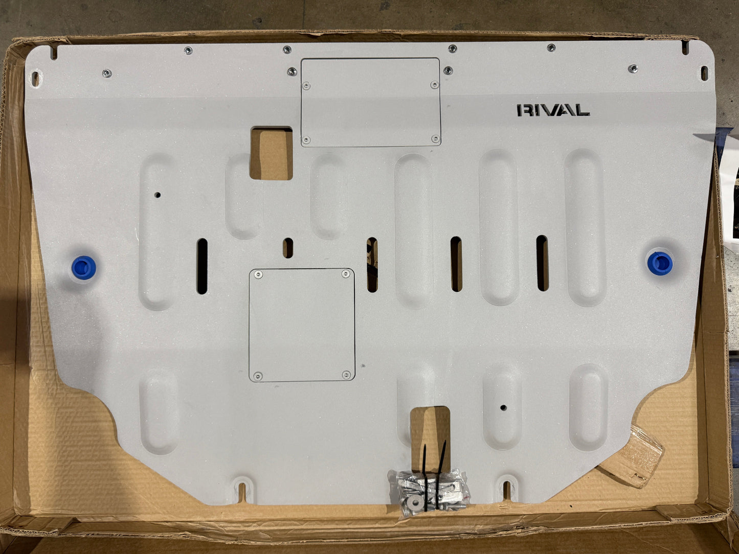 Open Box RIVAL Aluminum Engine Skid Plate 2023-2024 Ford Maverick Tremor | 2021-2022 Ford Bronco Sport With Metal Oil Pan | 2021-2025 Ford Bronco Sport Badlands