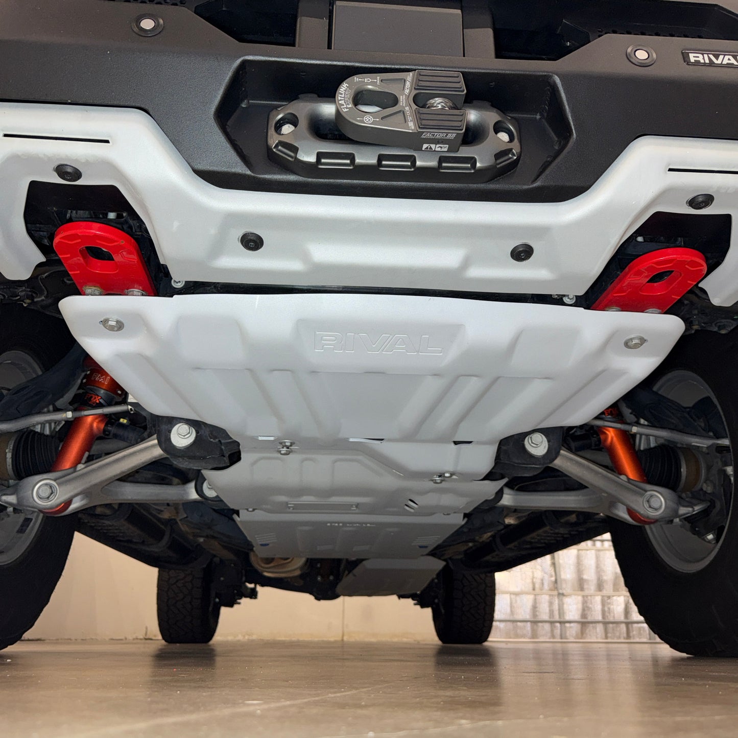 RIVAL Aluminum Radiator Skid Plate 2024-2025 Ford Ranger Raptor - RIVAL USA INC.