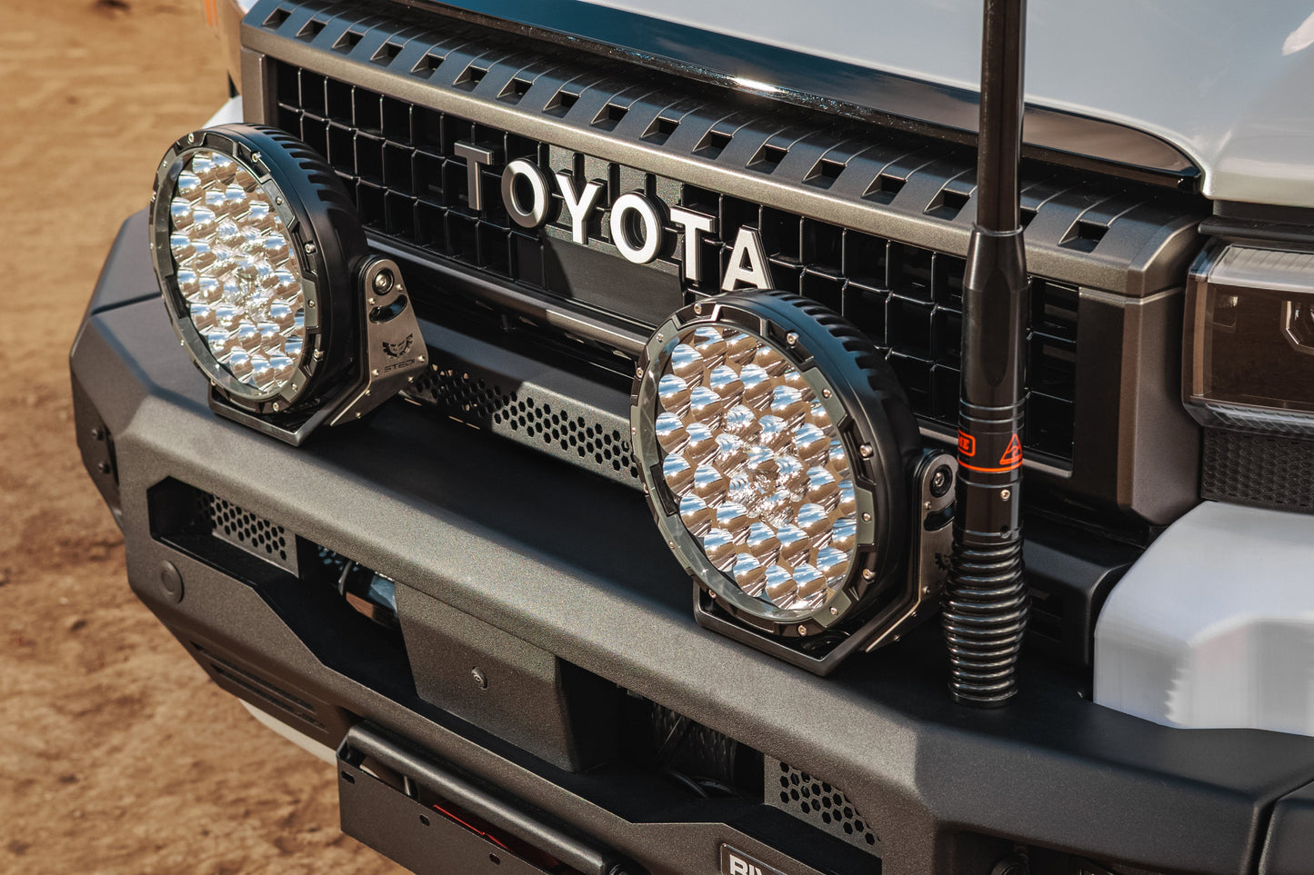 RIVAL Front Aluminum Bumper 2024-2025 Toyota Land Cruiser with Winch Mount and Recovery Points - RIVAL USA INC.