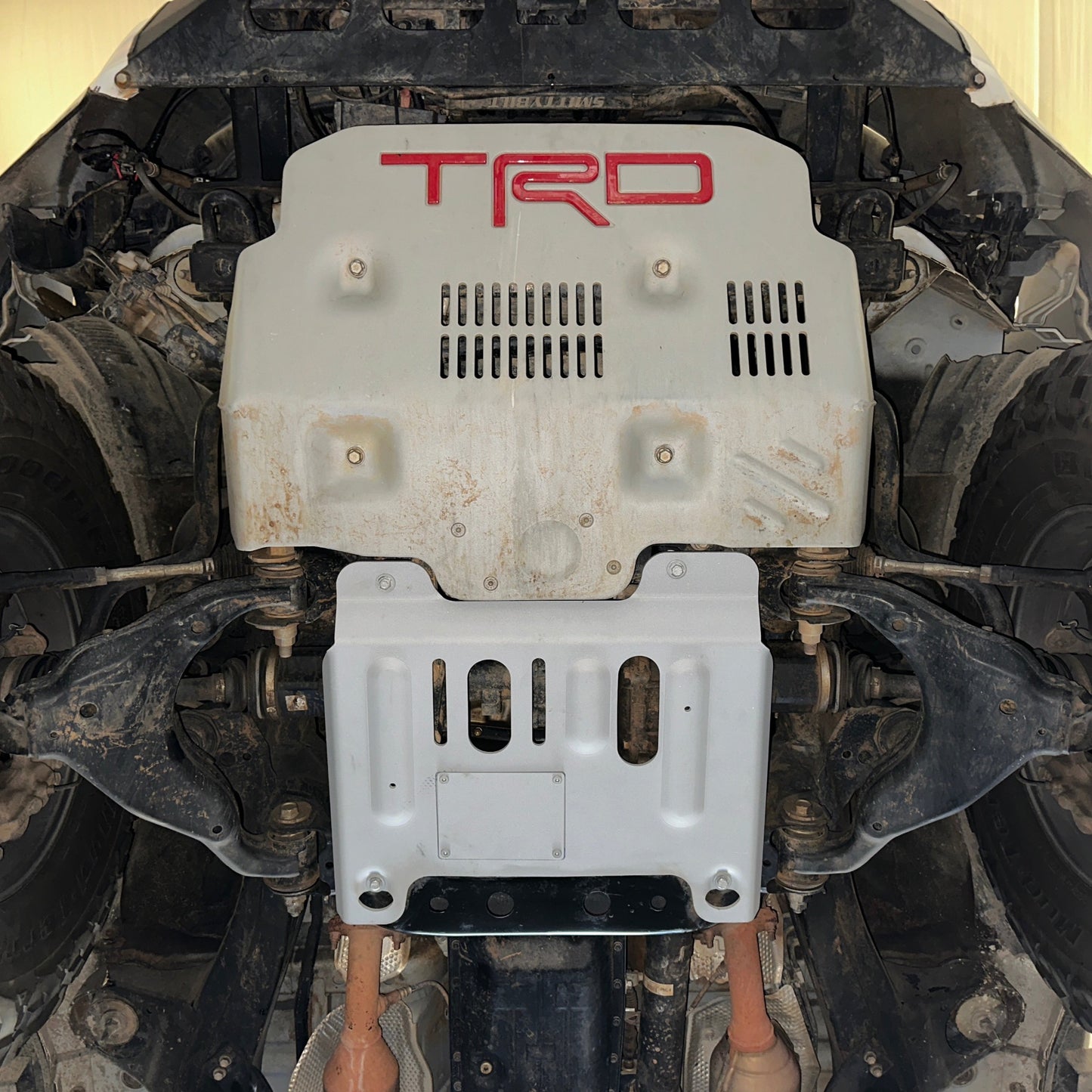 RIVAL Aluminum TRD Connection Skid Plate 2010-2024 Toyota 4Runner 5Gen - RIVAL USA INC.