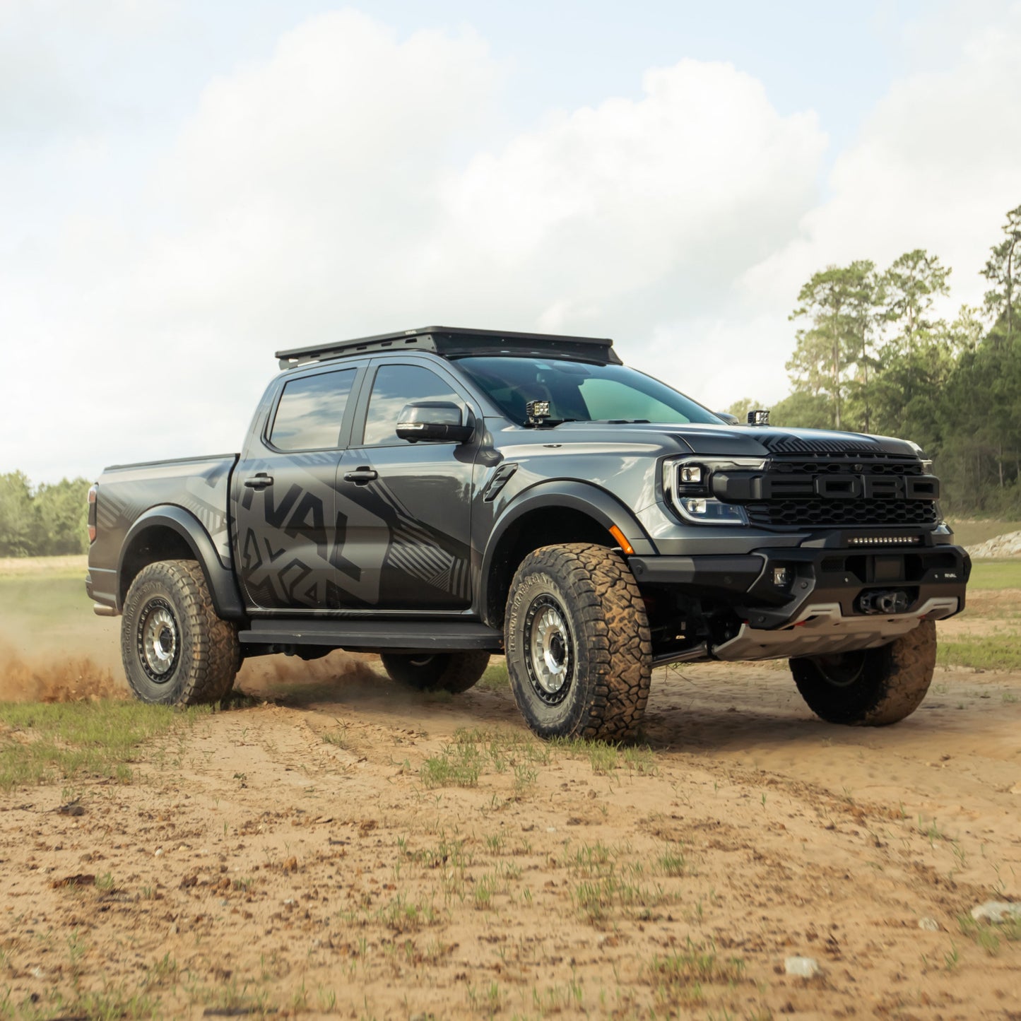 RIVAL Aluminum Roof Rack 2024-2025 Ford Ranger 2024-2025 Ford Ranger Raptor - RIVAL USA INC.
