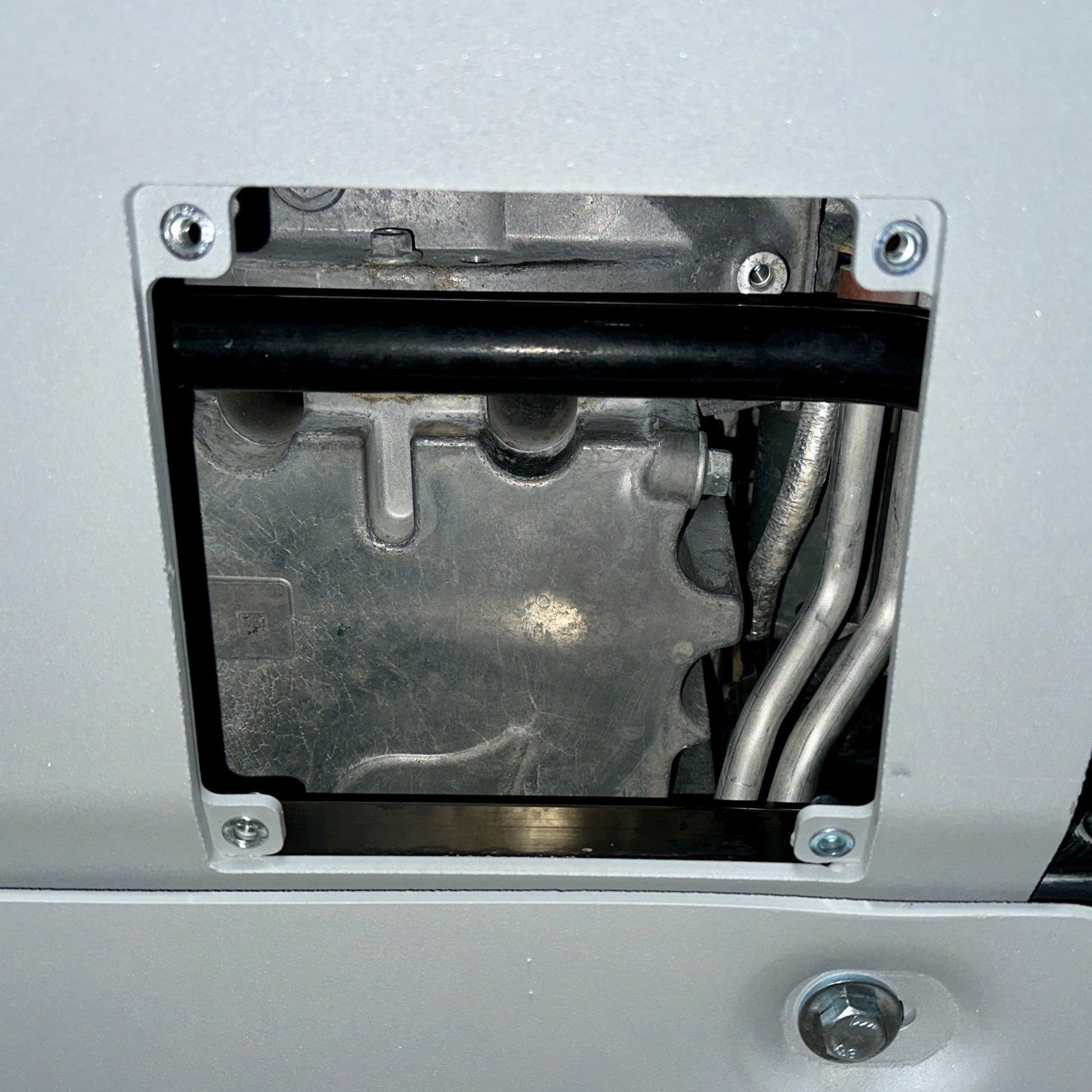 RIVAL Aluminum Transmission Catalytic Converter Skid Plate 2015-2025 Ford F-150 EcoBoost V8 except PowerBoost - RIVAL USA INC.