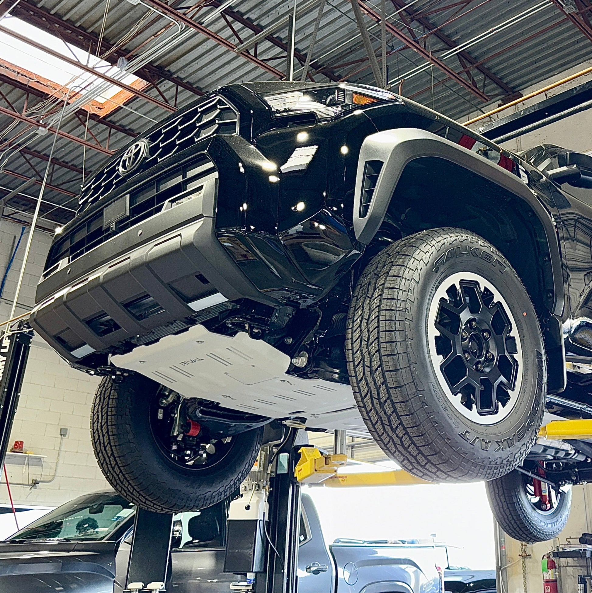 RIVAL Aluminum Engine Skid Plate 2024-2025 Toyota Tacoma 4Gen 2024-2025 Toyota Land Cruiser 2025 Toyota 4Runner 6Gen - RIVAL USA INC.