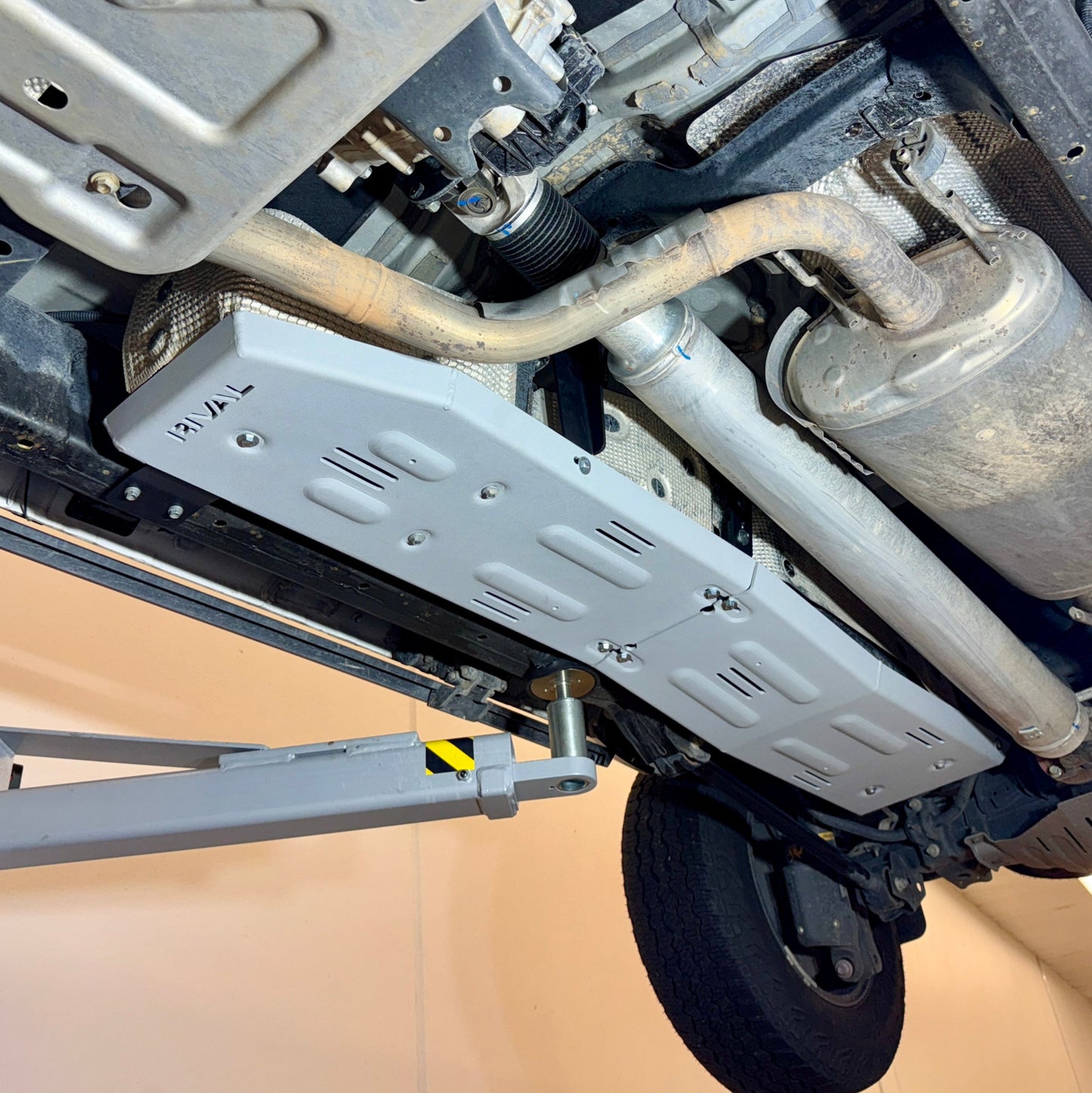 RIVAL Aluminum Gas Tank Skid Plate 2024-2025 Toyota Tacoma 4Gen - RIVAL USA INC.