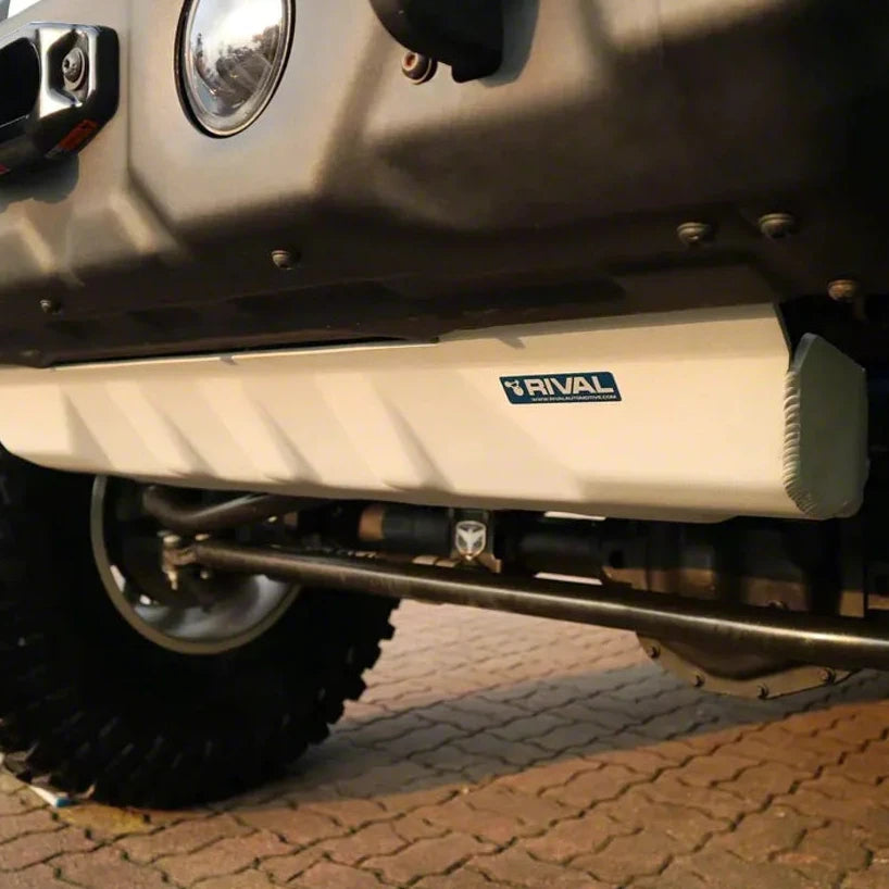 RIVAL Aluminum Sway Bar Skid Plate 2018-2025 Jeep Wrangler JL 2020-2025 Jeep Gladiator