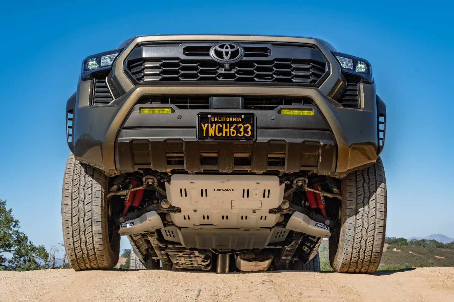 RIVAL Aluminum Lower Controls Skid Plate 2024-2025 Toyota Tacoma 4gen