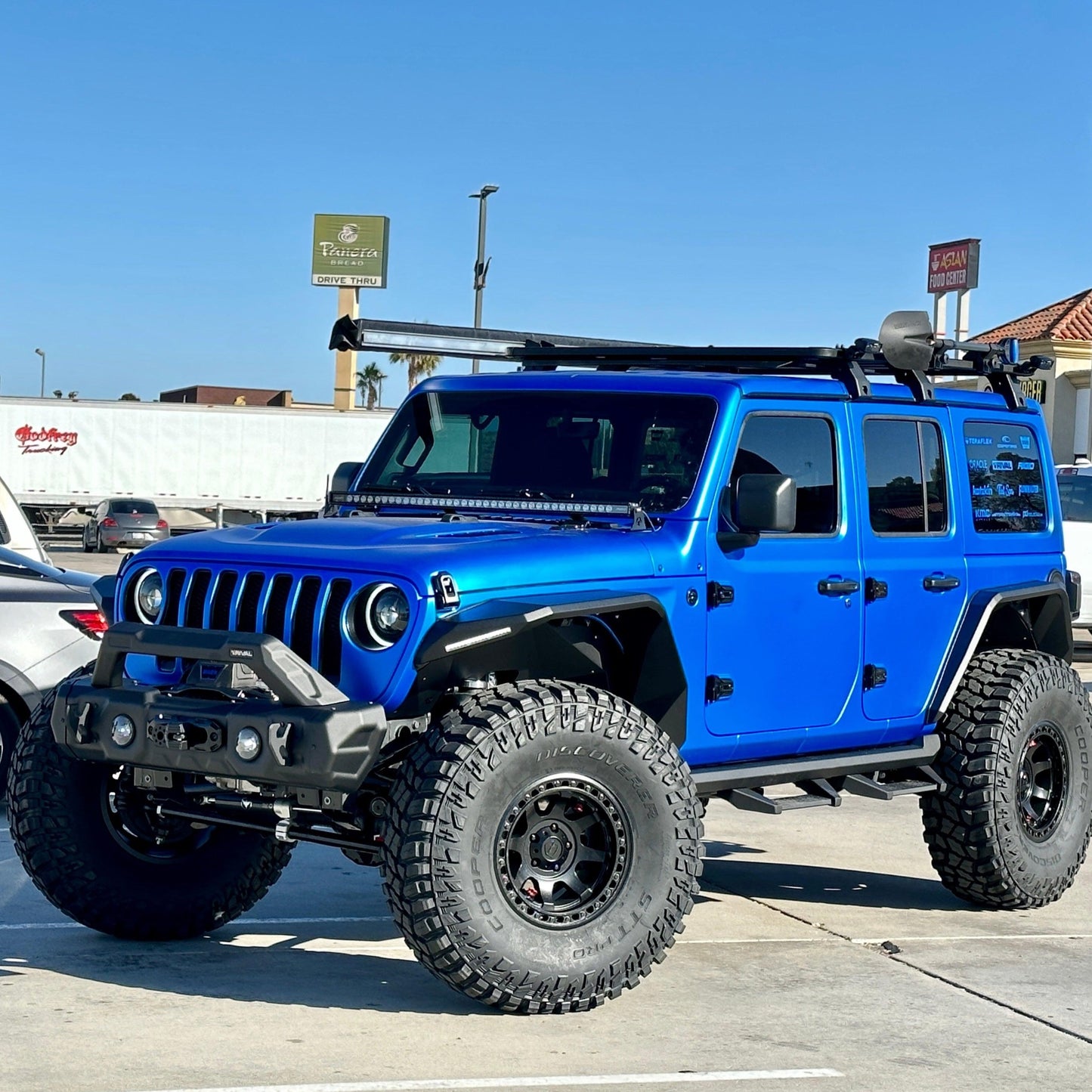 2D.2715.1-NL Front Modular Stamped Steel Stubby Bumper (Full Set) - RIVAL 4x4 USA
