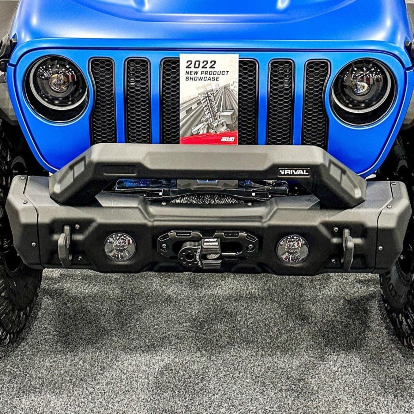 RIVAL Hoop for RIVAL Front Stamped Steel Bumper (does not fit Mopar bumper) - RIVAL USA INC.