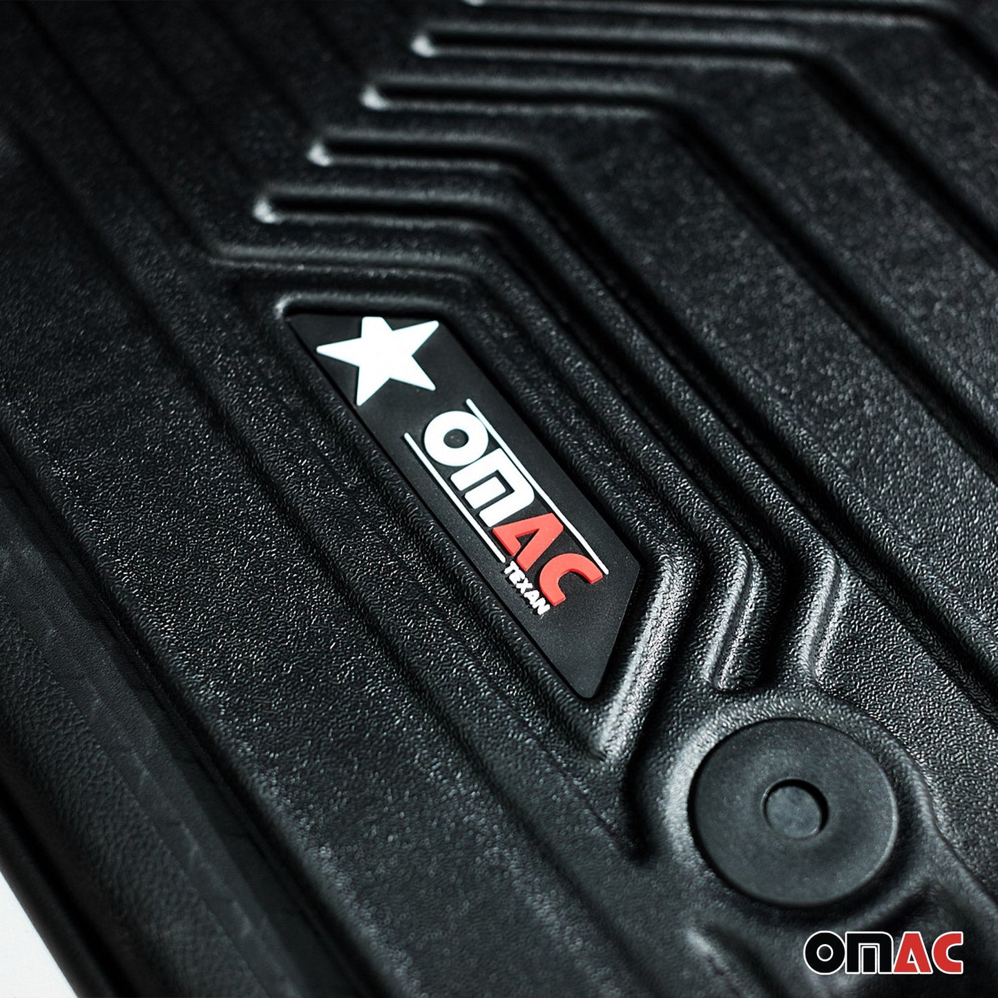 2018-2025 Jeep Wrangler Premium Floor Mats Liners First and Second Row Set