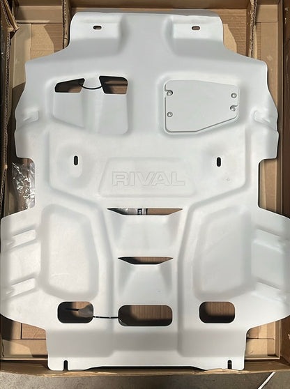 Open Box RIVAL Aluminum Engine Skid Plate 2021-2026 Toyota Tundra 2022-2026 Toyota Sequoia