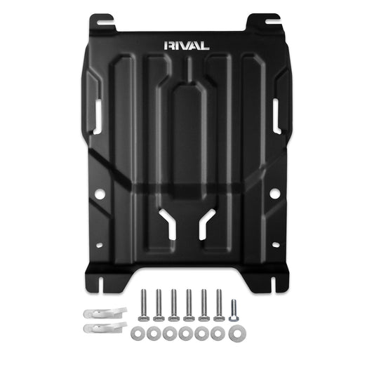 RIVAL Steel Transmission Skid Plate 2024-2025 Ford Ranger* including Raptor | 2021-2025 Ford Bronco 4Door