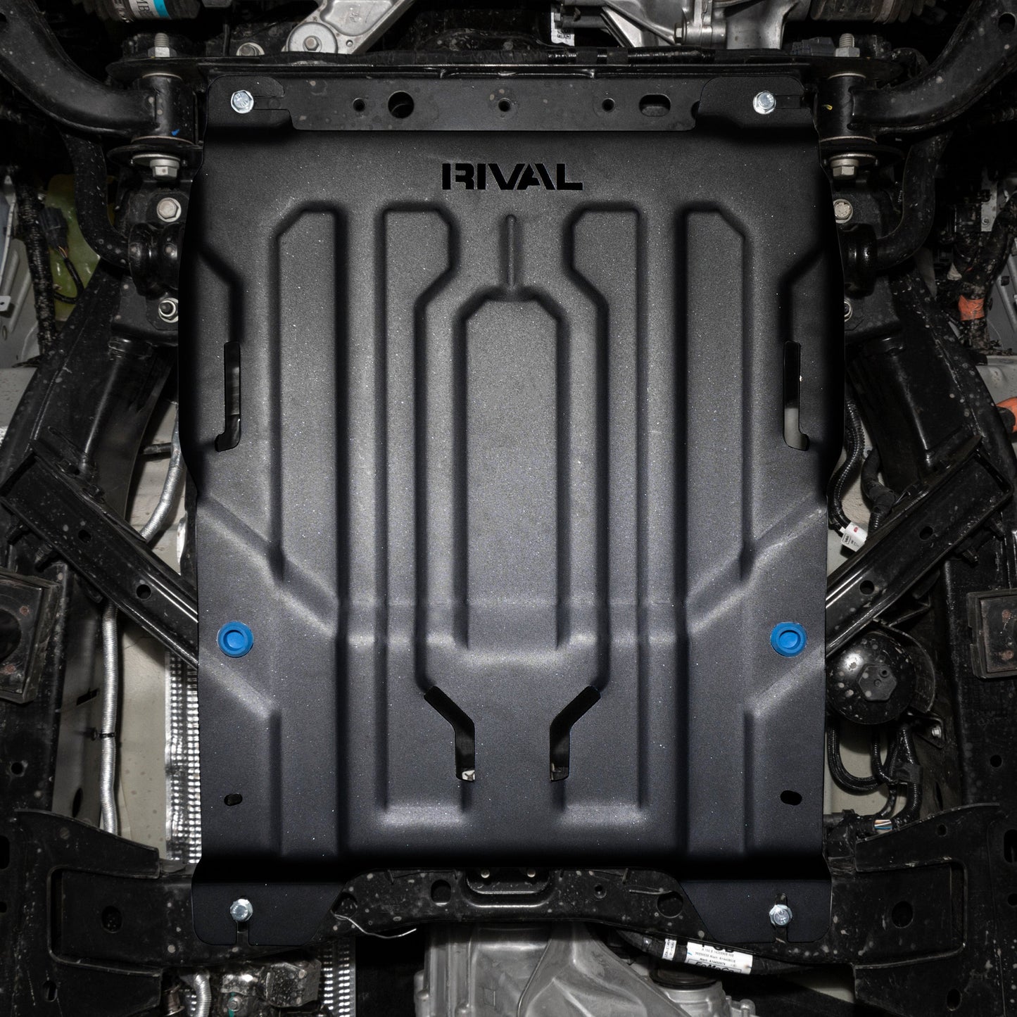 RIVAL Steel Transmission Skid Plate 2024-2025 Ford Ranger* including Raptor | 2021-2025 Ford Bronco 4Door