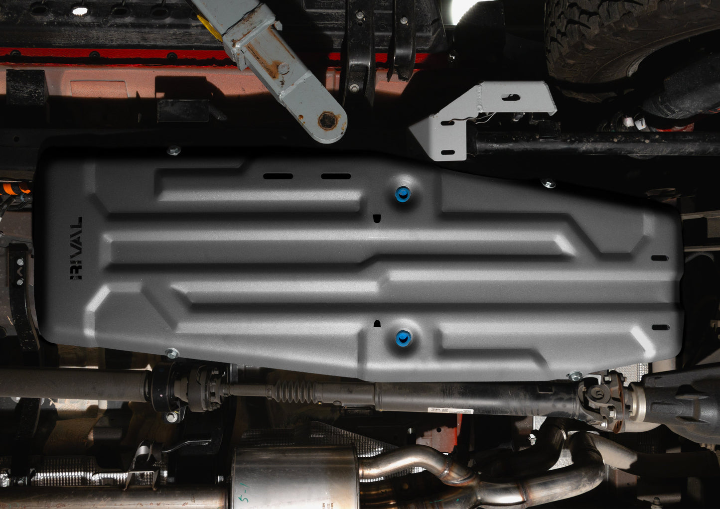 RIVAL Steel Gas Tank Skid Plate 2024-2025 Ford Ranger Raptor