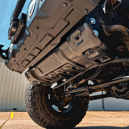 RIVAL Lower Skid Plate 2018-2025 Jeep Wrangler JL 2007-2018 Jeep Wrangler JK 2020-2025 Jeep Gladiator Except Mojave
