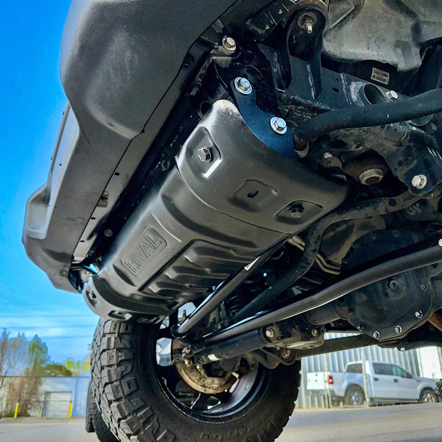 RIVAL Lower Skid Plate 2018-2025 Jeep Wrangler JL 2007-2018 Jeep Wrangler JK 2020-2025 Jeep Gladiator Except Mojave