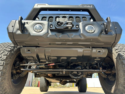 RIVAL Lower Skid Plate 2018-2025 Jeep Wrangler JL 2007-2018 Jeep Wrangler JK 2020-2025 Jeep Gladiator Except Mojave