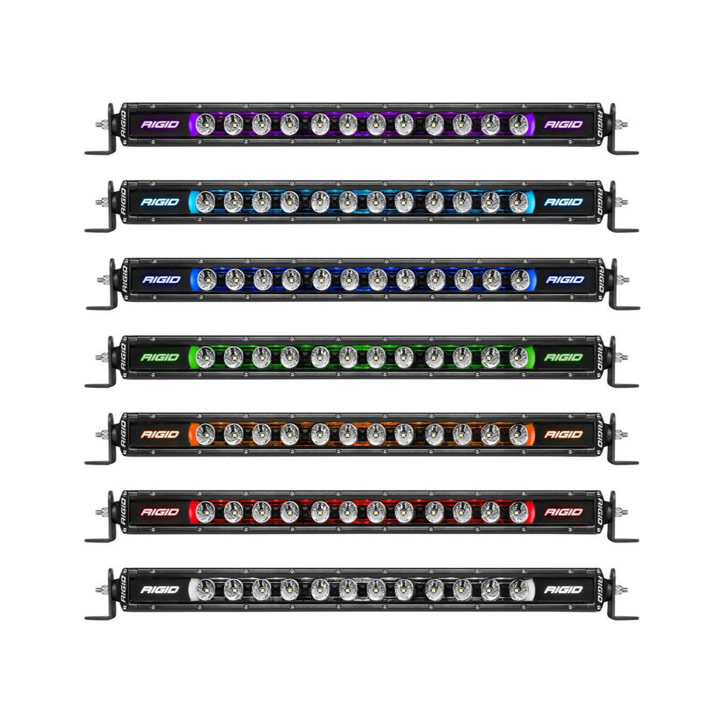 RIGID Radiance SR-Series 20 Inch 8 option RGBW Lightbar - RIVAL USA INC.