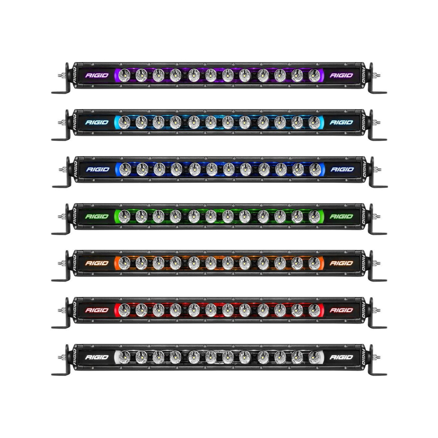 RIGID Radiance SR-Series 20 Inch 8 option RGBW Lightbar - RIVAL USA INC.