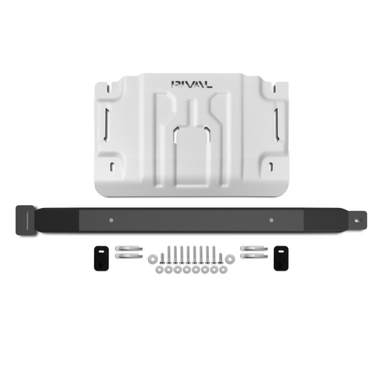 RIVAL Aluminum Transfer Case Skid Plate 2024-2026 Ford Ranger 2024-2026 Ford Ranger Raptor