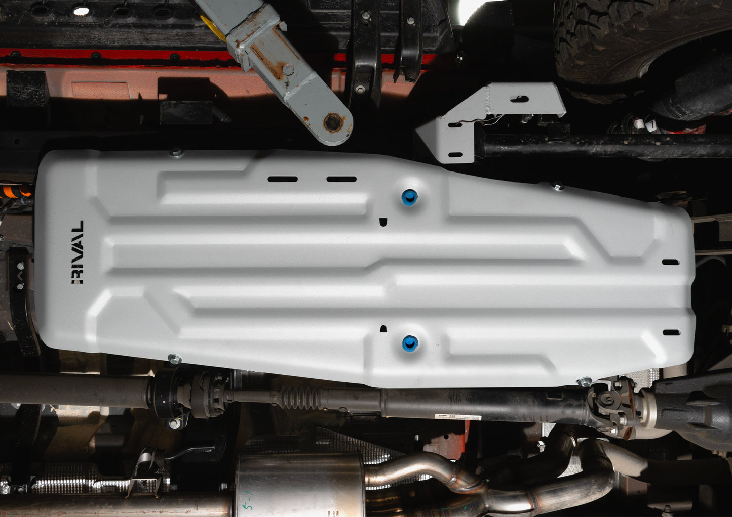 RIVAL Aluminum Gas Tank Skid Plate 2024-2026 Ford Ranger Raptor