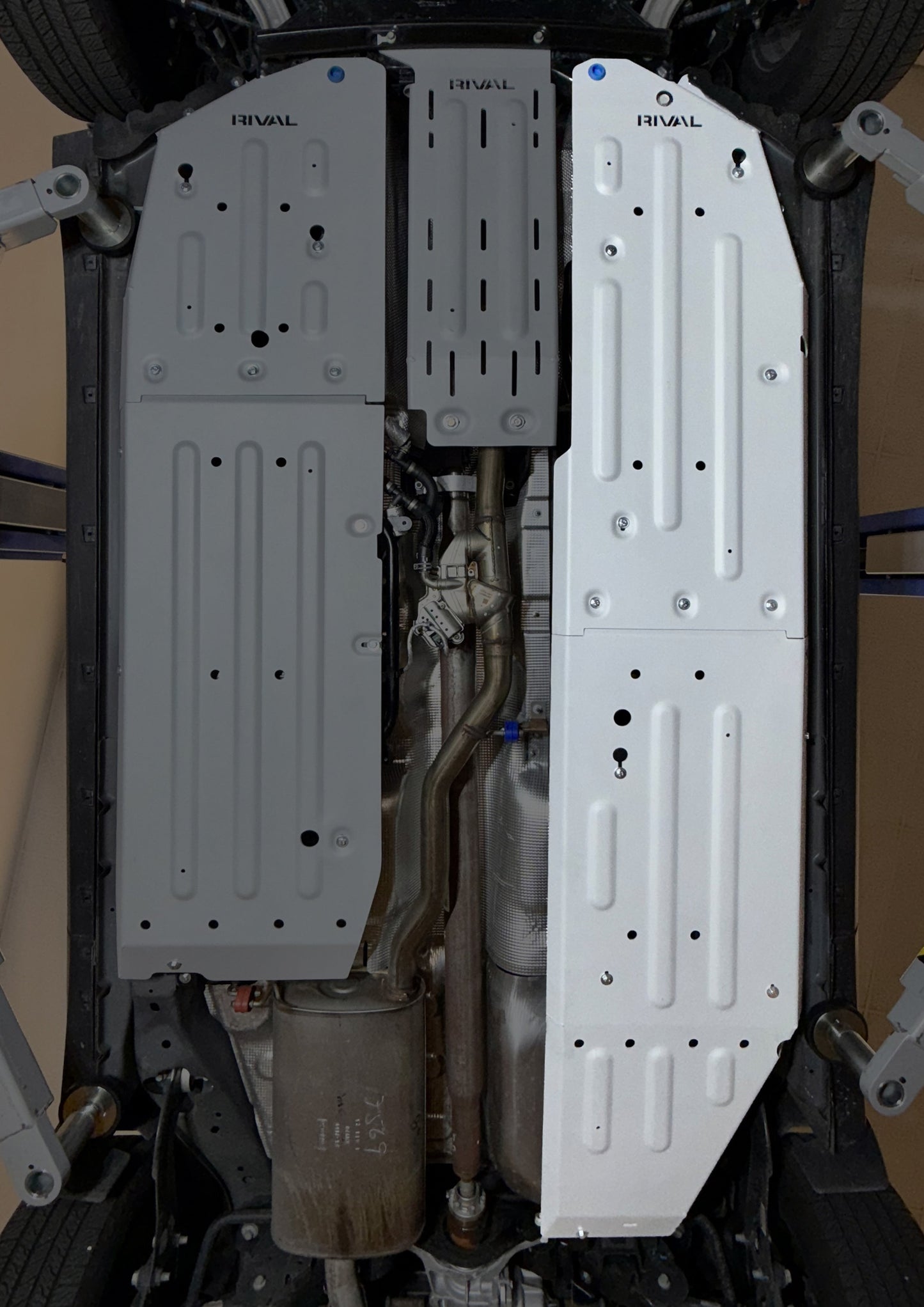 RIVAL Aluminum Driver Underside Skid Plate 2022-2026 Ford Maverick Hybrid FWD AWD - RIVAL USA INC.