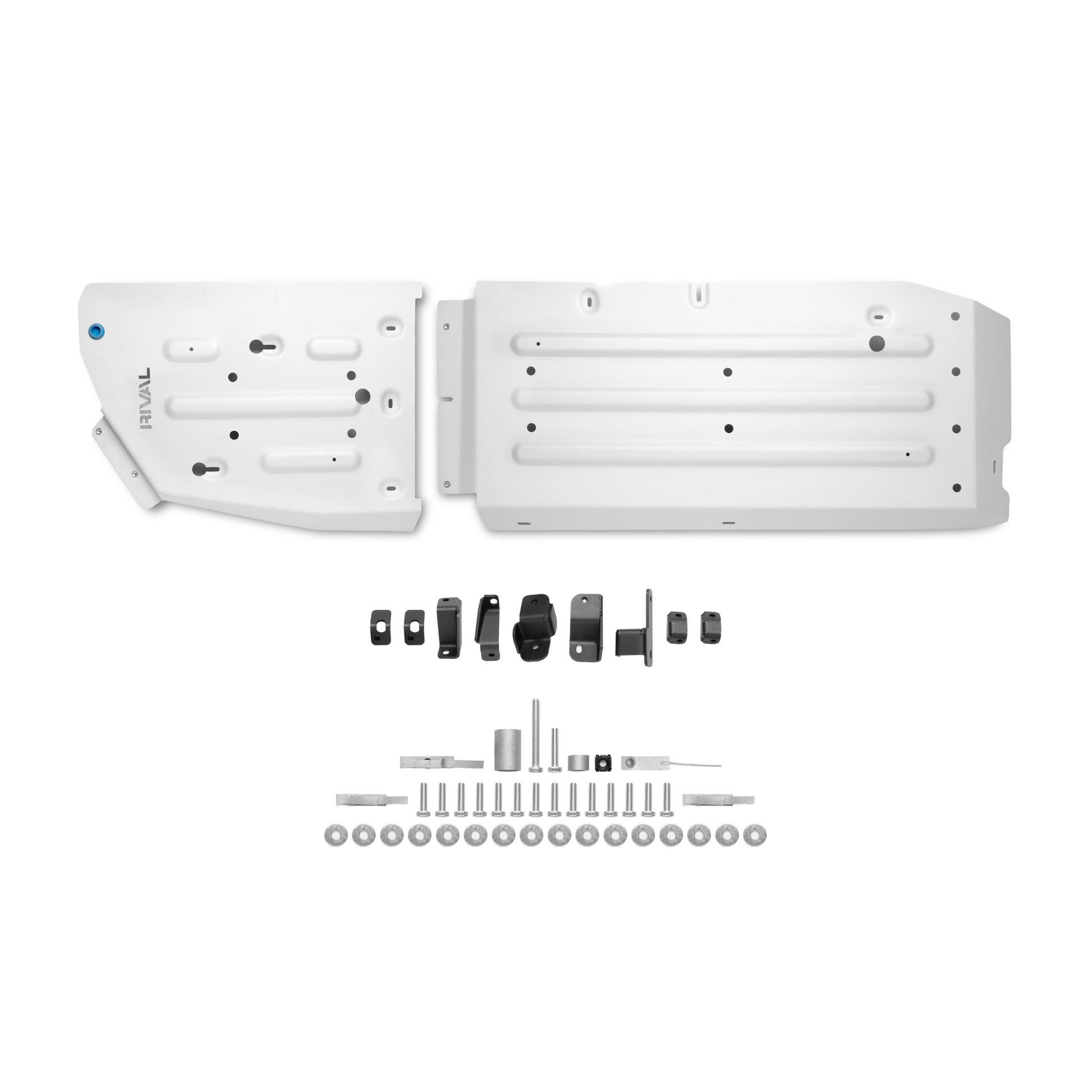 RIVAL Aluminum Passenger Underside Skid Plate 2022-2026 Ford Maverick Hybrid FWD AWD - RIVAL USA INC.