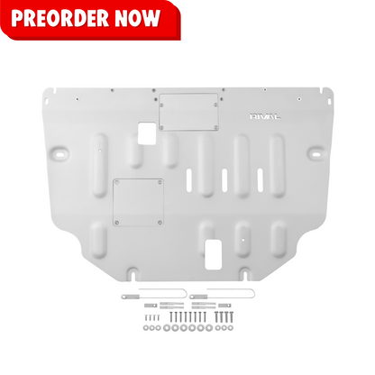 RIVAL Aluminum Engine Skid Plate 2022-2025 Ford Bronco Sport with polymer oil pan - RIVAL USA INC.
