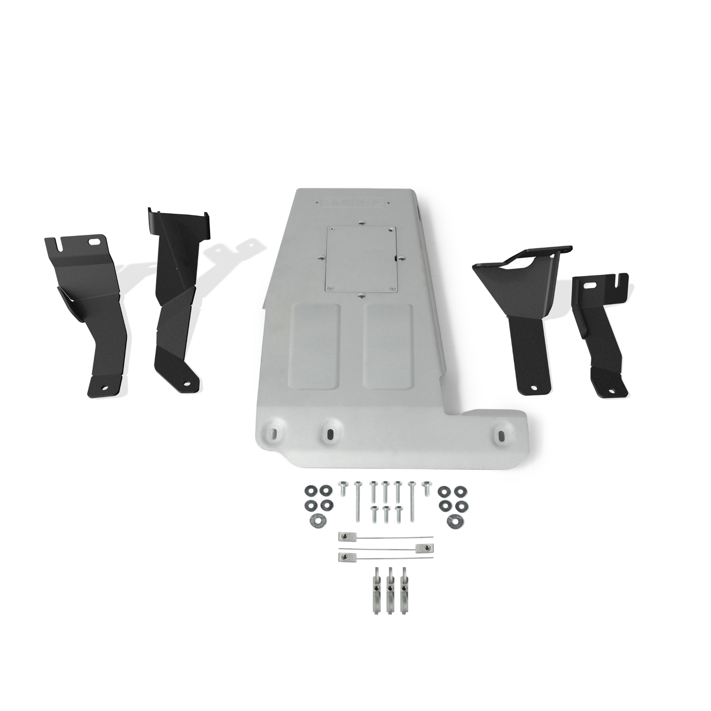 RIVAL Aluminum Engine Skid Plate 2018-2020 Jeep Wrangler JL 3.6L 2018-2026 Jeep Wrangler JL 2.0L - RIVAL USA INC.