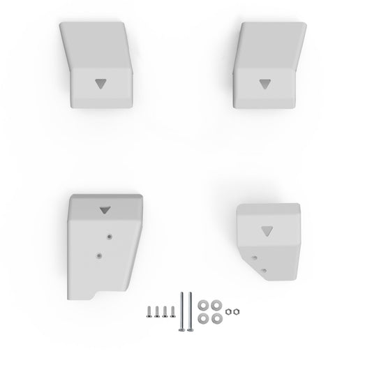 RIVAL Aluminum Front And Rear Lower Control Arms Skid Plate Ineos Grenadier And Quartermaster - RIVAL USA INC.
