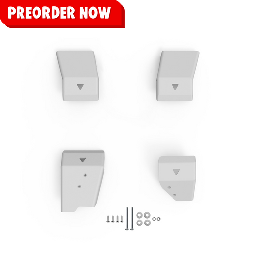 RIVAL Aluminum Front And Rear Lower Control Arms Skid Plate Ineos Grenadier And Quartermaster