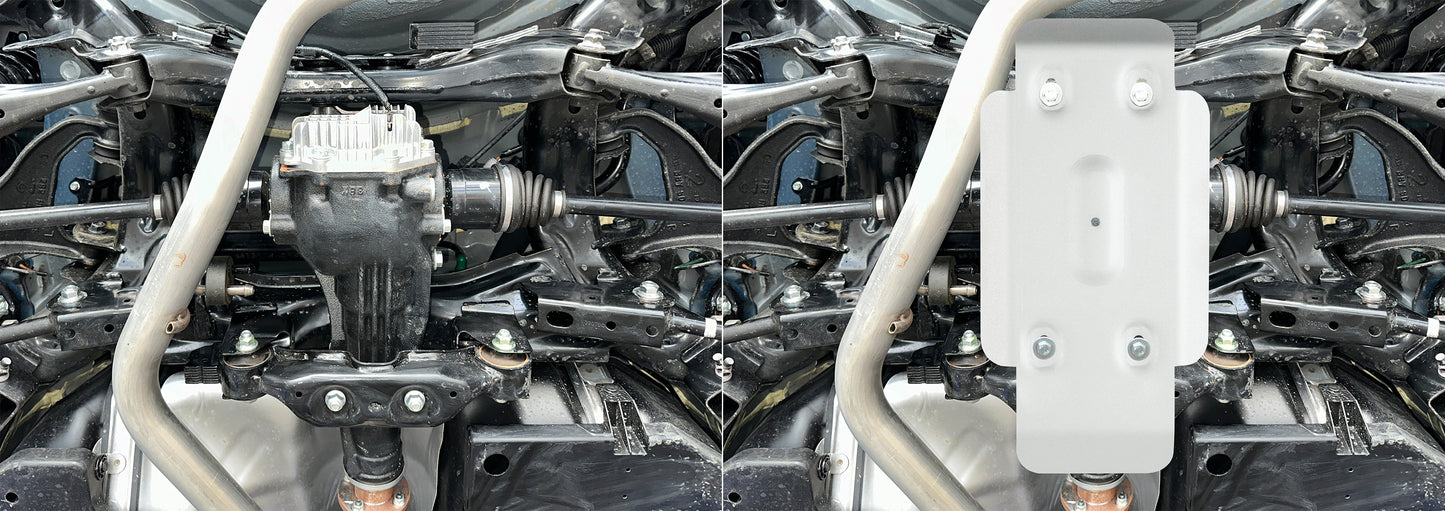 RIVAL Aluminum Differential Skid Plate 2019-2025 Subaru Forester 2020-2025 Subaru Outback 2018-2025 Subaru Crosstrek
