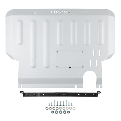 RIVAL Aluminum Engine Skid Plate 2022-2024 Subaru Forester Wilderness 2018-2025 Subaru Crosstrek including Wilderness