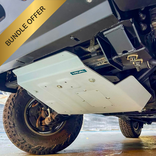 RIVAL Aluminum Engine Skid Plate Toyota Land Cruiser 2007-2021 Lexus LX570