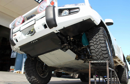 RIVAL Aluminum Engine Skid Plate Toyota Land Cruiser 2007-2021 Lexus LX570 - RIVAL USA INC.