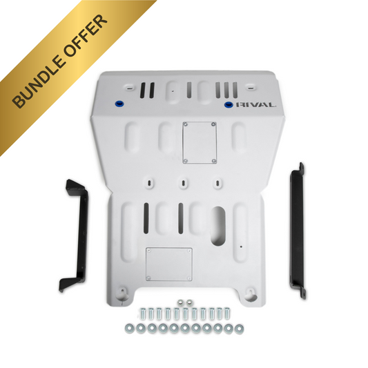 RIVAL Aluminum Engine Skid Plate 2010-2024 Toyota 4Runner 5Gen 2010-2023 Lexus GX460